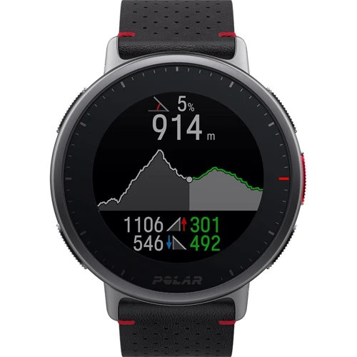 Смарт-часы Polar Vantage V2 SHIFT edition Black-Red M/L (725882059990): Материал корпуса Аэрокосмический алюминиевый сплав с полимером, армированным стекловолокном