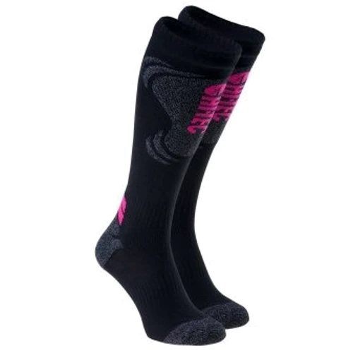 Женские горнолыжные носки Hi-Tec Lady Inspy 35-38 (21-25) черные (LADY INSPY-BLK/GER MELNG/FUCHS)