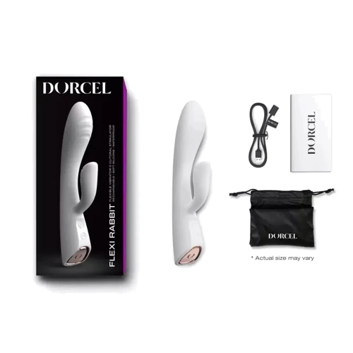 Вибратор-кролик Dorcel Flexi Rabbit White