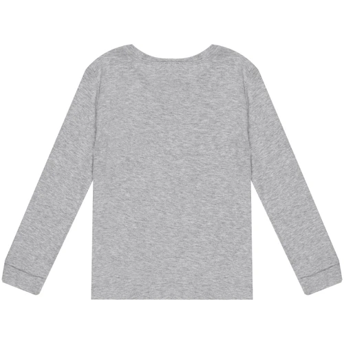 Піжамний лонгслів 9Z6237658 H & M 92 см сірий: Стать дівчинка