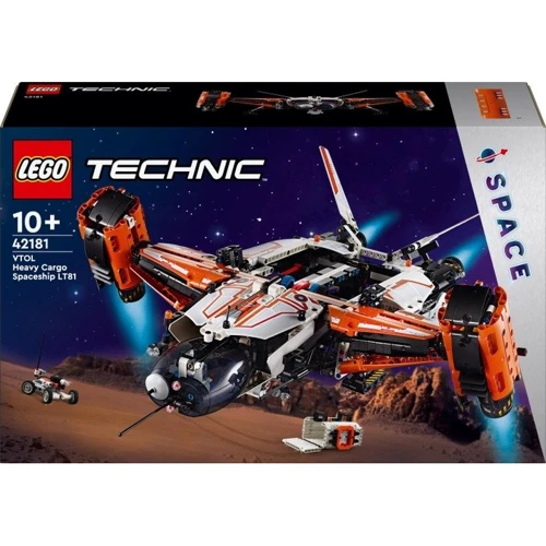 Конструктор LEGO Technic Грузовой космический корабль VTOL LT81 1365 деталей (42181)