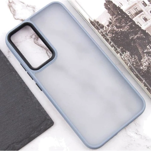 Чохол для телефона Epik TPU+PC Lyon Frosted Case Sierra Blue для Samsung Galaxy S24 Ultra: Матеріал PC + TPU