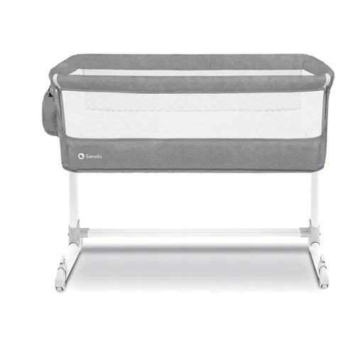 Приставная кроватка Lionelo THEO Concrete