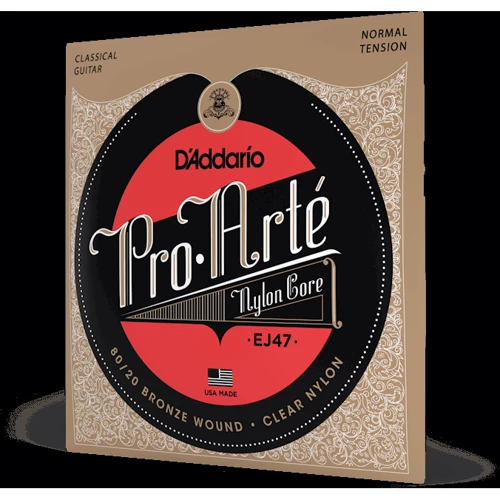 Струна для гитар Комплект струн D'addario EJ47 Pro-Arte 80/20 Bronze Wound Normal Tension