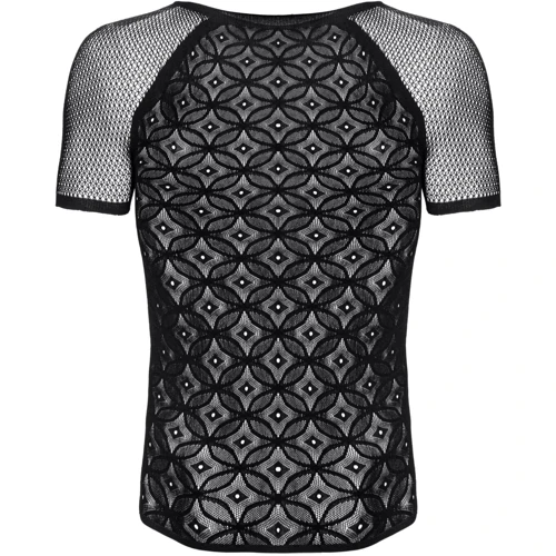 Мужская эротическая футболка Obsessive T102 black S/M/L