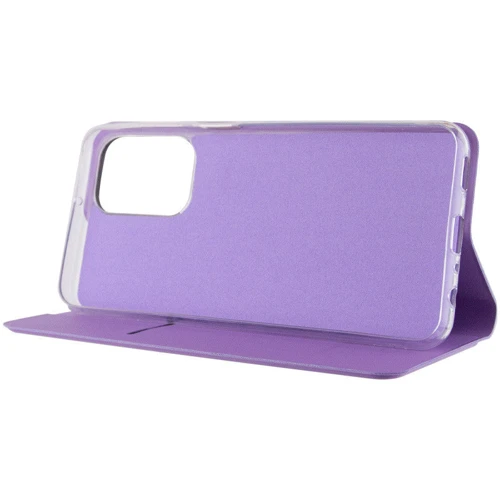 Аксессуар для смартфона Mobile Case GETMAN Elegant Lilac for Xiaomi Redmi Note 12 4G: Материал искусcтвенная кожа и термополиуретан