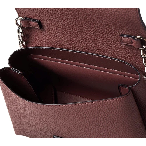 Женская сумка кросс боди Guess Uptown Chic бордовая (HWVG7301780-MOC): Пол Женский