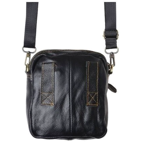 Чоловіча сумка через плече чорна Keizer (K1660-black): Тип Сумки