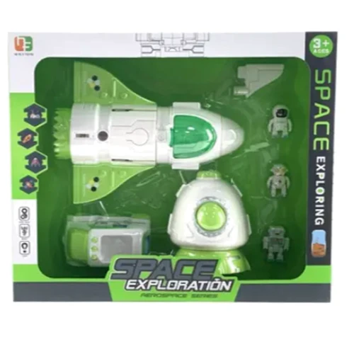 Набір із фігурками Spase Exploration Космічна Ракета (536): Виробник Spase Exploration