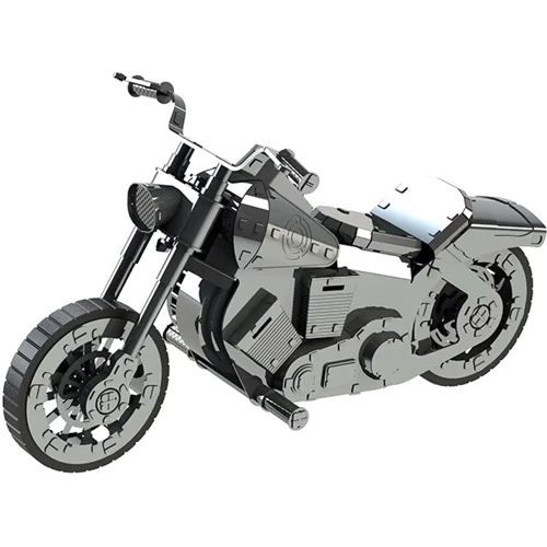 Коллекционная модель-конструктор Metal Time Roadway Fantasy Механический мотоцикл (MT012)