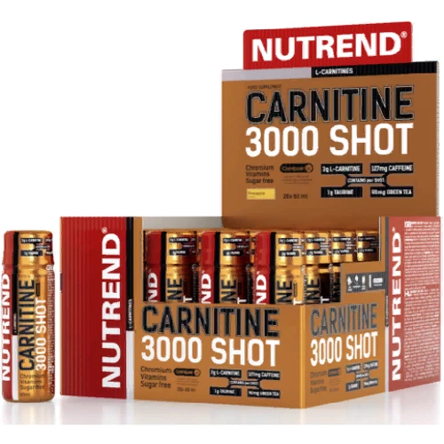 Жиросжигатель Nutrend Carnitine 3000 Shot 20 х 60 ml Pineapple