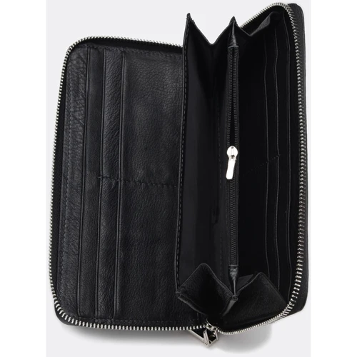 Мужской кошелек Ricco Grande черный (K14m-1127-black): Формат кошелька Горизонтальный