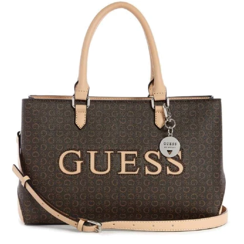 Женская сумка тоут GUESS коричневая (190231364603)