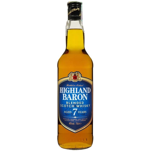 Виски Highland Baron Blended Scotch 7 YO 40% 0.7 л (FSH_5016840013211)