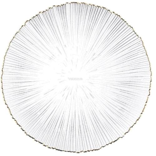 Салатник Ardesto Mallow 26.5 см скло прозорий (AR5013)