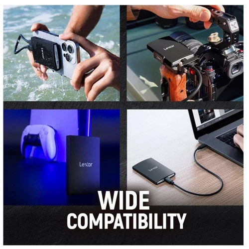 Lexar ARMOR 700 4TB (LAR700X004T-RNBNG): Форм-фактор Portable