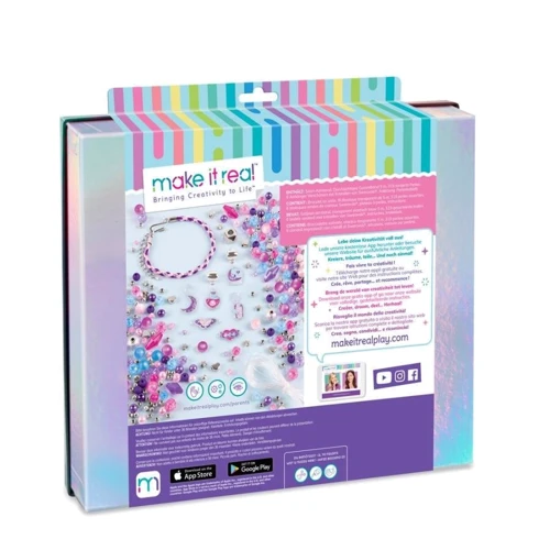 Набор для создания браслетов Make it Real Волшебные драгоценности с кристаллами Swarovski