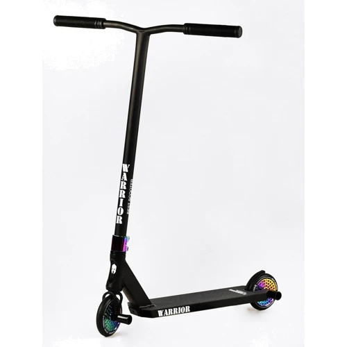 Самокат трюковый Best Scooter Warrior Black and Red (112767)