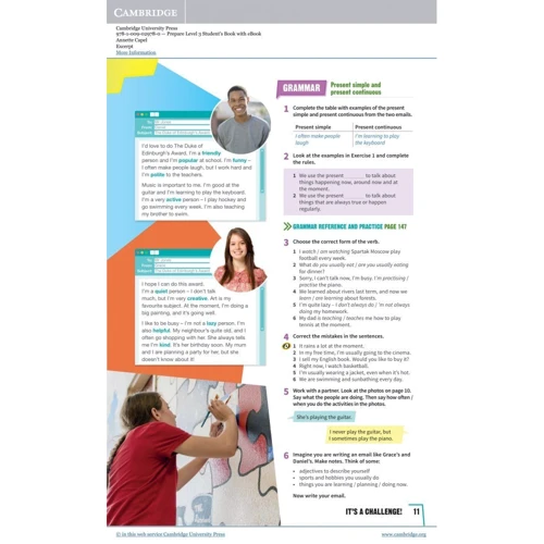 Prepare! Updated 2nd Edition 3: Student's Book with eBook: Производитель Cambridge University Press