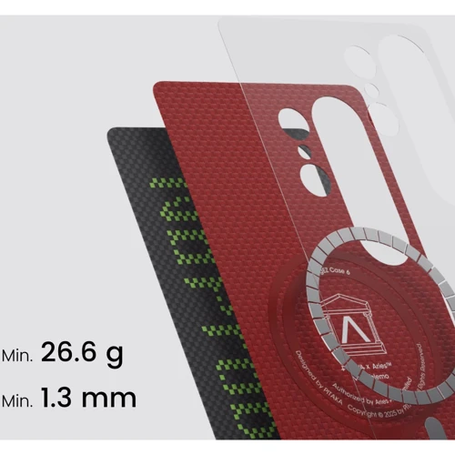 Чохол для телефона Pitaka Aries Tactile Woven Case NoProblemo (AS2501UNOP) for Samsung S938 Galaxy S25 Ultra: Тип накладка на заднюю часть