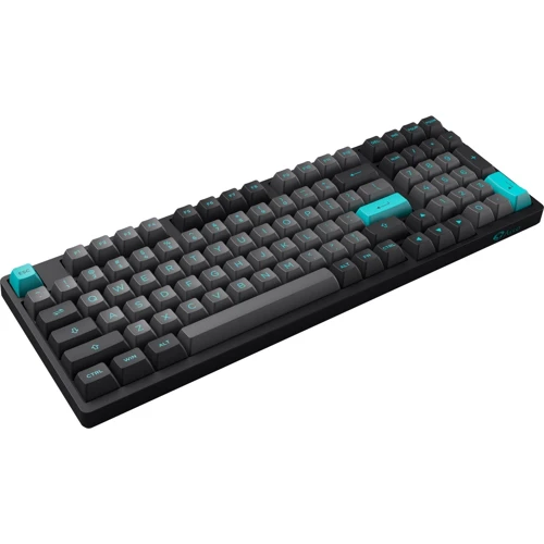 Клавиатура AKKO 3098N Black/Cyan TTC Honey Switch RGB: Количество клавиш 98