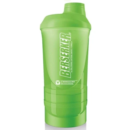 Шейкер IronMaxx IM-Supershaker 600+350 ml зеленый