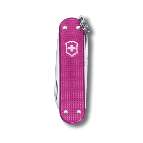 Мультитул Victorinox Classic SD Alox Colors Flamingo Party 58мм/5функций/рифленый розовый (0.6221.251G): Тип мини-мультитул