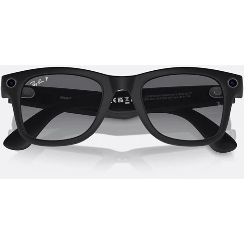 Смарт-окуляри Ray-Ban Meta Wayfarer Matte Black Frame Graphite Lenses size L (RW4006 601ST3 53-22) фото 3