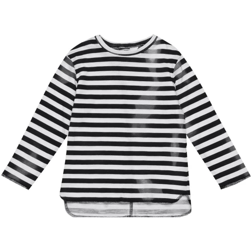 Лонгслів H & M 7Z5525356 134-140 см чорно-білий