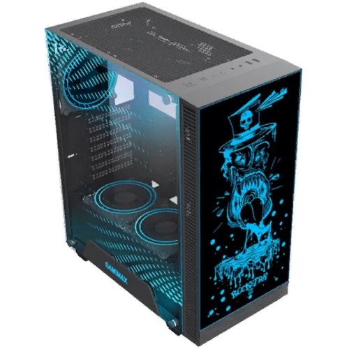 Корпус GameMax G515 RockStar 2 Black: Типоразмер Midi-Tower