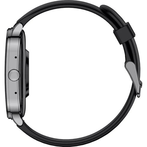 Смарт-годинник Amazfit Pop 3S Black: Матеріал корпуса Нержавеющая сталь