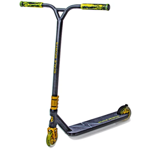 Трюковий самокат Scale Sports Adrenaline 110 mm Золотий (999766902)