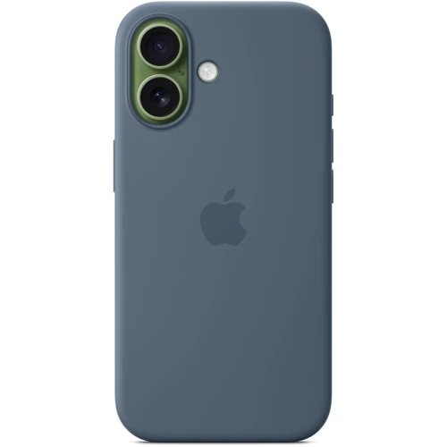 Чехол для iPhone Apple iPhone 17 Silicone Case with MagSafe - Anchor Blue (MGEW4)