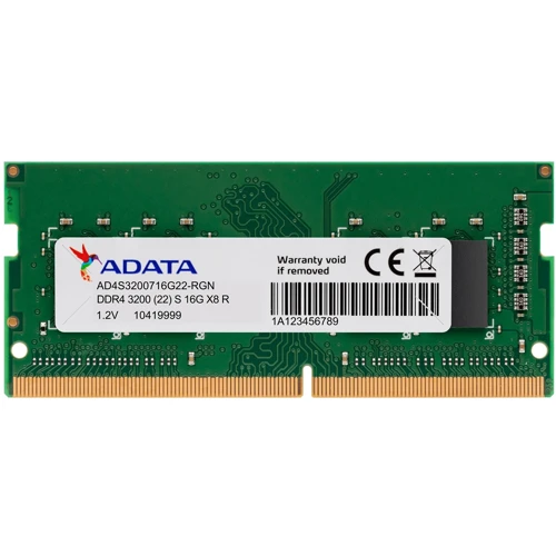 ADATA 16 GB DDR4 3200 MHz EU (AD4S320016G22-SGN): Тип DDR4