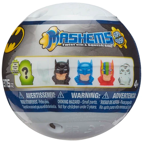 Игрушка-сюрприз в шаре Mash'ems Бэтмен (6 видов, в ассортименте) (50785)