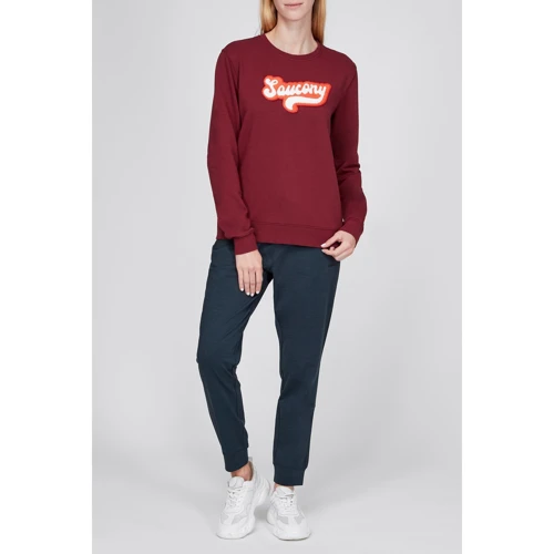 Свитшот Saucony Rested Crew (800344-ZN) 40 бордовый: Страна производитель Вьетнам