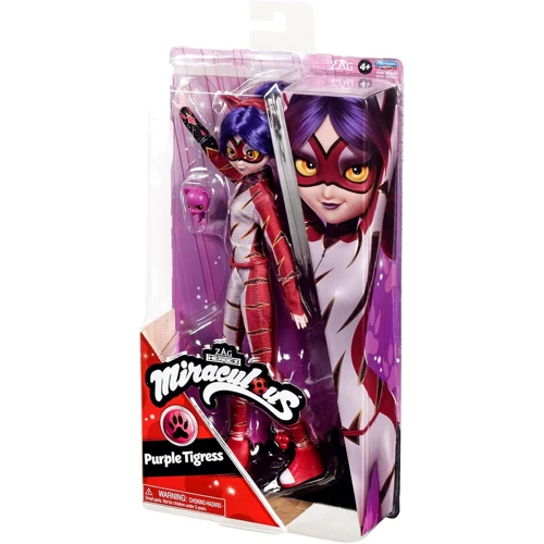 Лялька Miraculous Леді Баг та Супер-Кіт Пурпурна Тигриця (50023) фото 6