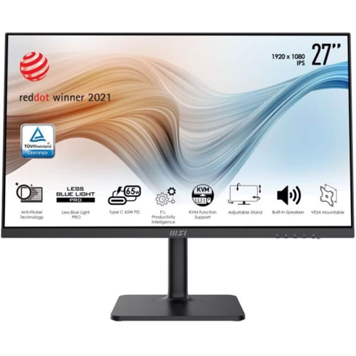 Монитор MSI Modern MD272P: Разрешение Full HD (1920x1080)