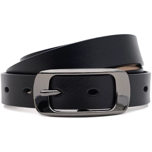 Женский ремень Borsa Leather черный (CV1ZK-015bl-black)