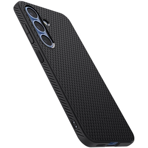 Чохол для телефона Spigen Liquid Air Matte Black (ACS08979) для Samsung S936 Galaxy S25 Plus: Колір черный