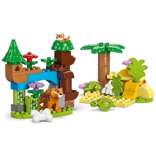 Конструктор LEGO DUPLO Town Семейства диких животных 3-в-1 92 детали (10446) фото 4