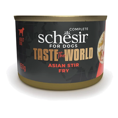 Влажный корм Schesir Taste the World Asian Stir Fry Курица по-азиатски в бульоне 150 г (59264)