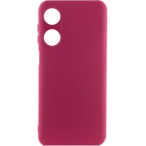 Чехол для телефонов Lakshmi Case Silicone Cover Full Camera Marsala for Oppo A38 / A18