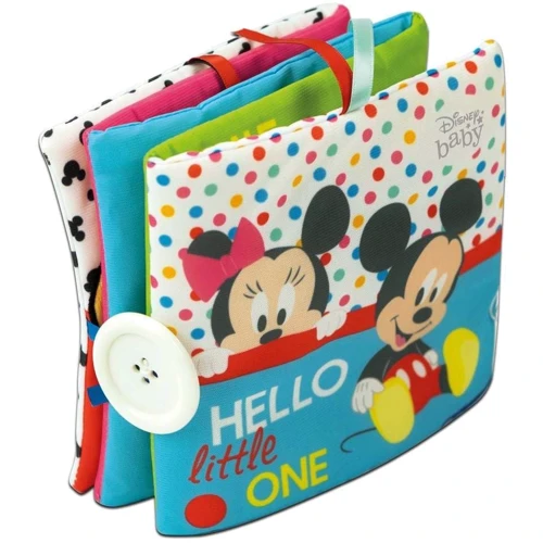 М'яка іграшка-книга Clementoni Soft Book серія Disney Baby (17721)
