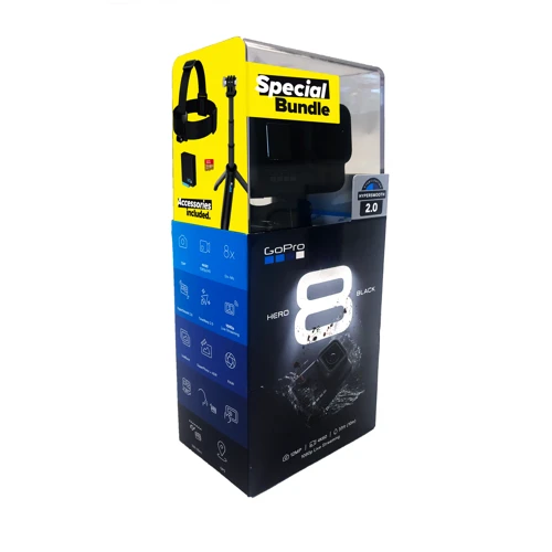 Екшн камера GoPro HERO8 Bundle (CHDRB-801) : Мікрофон є