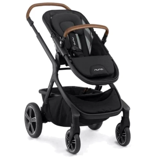 Универсальная коляска 2в1 Nuna Demi Grow Ebony: Материал колес резина