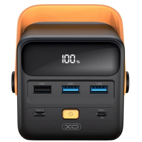 Внешний аккумулятор XO Power Bank 50000mAh PR168 QC 22.5W Black
