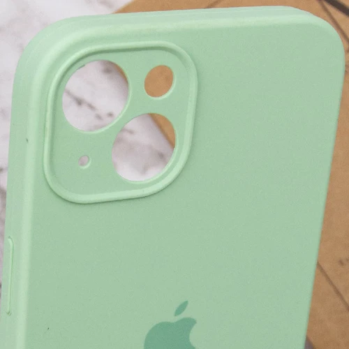 Чехол для iPhone Mobile Case Silicone Case Full Camera Protective Pistachio for iPhone 15: Тип аксессуара чехол