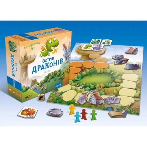 Настільна гра Granna Острів драконів (83200): Виробник Granna