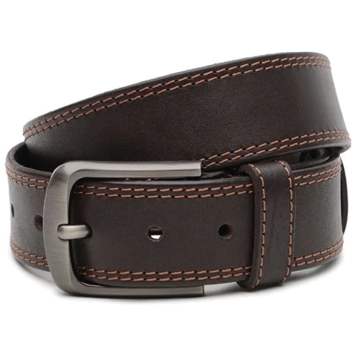 Чоловічий ремінь Borsa Leather коричневий (V1125GX12-brown)